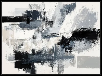 Картина Серая абстракция №2