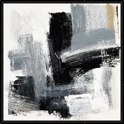 Картина Серая абстракция №6