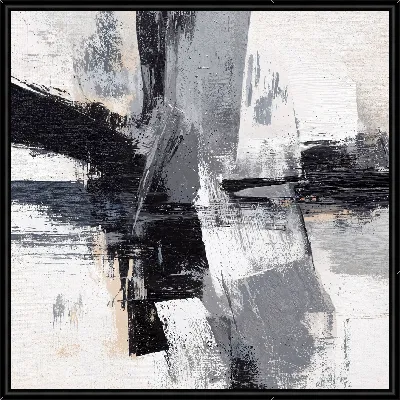 Картина Серая абстракция №7