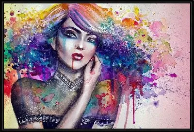 Картина Девушка (Girl) №12