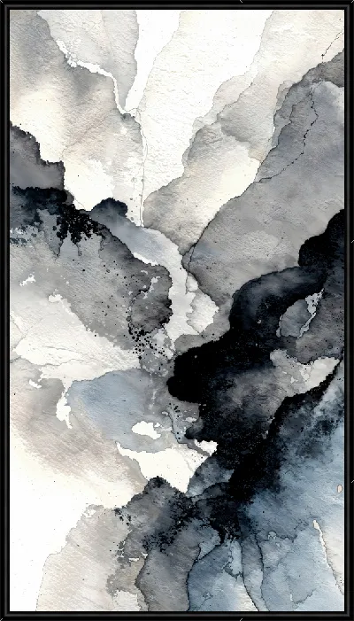 Картина Серая абстракция №28