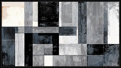 Картина Серая абстракция №37