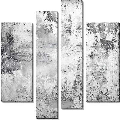 Модульная картина Серая абстракция №49