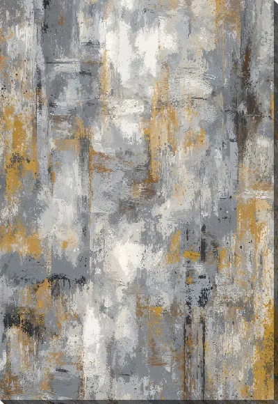 Картина маслом Серая абстракция №50