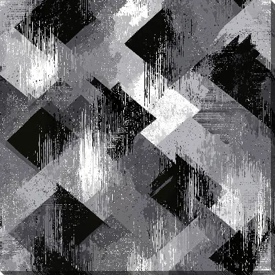 Постер Серая абстракция №54