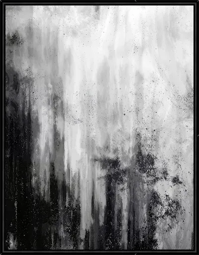 Картина Серая абстракция №56