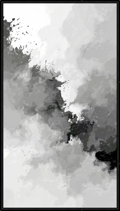 Картина Серая абстракция №61