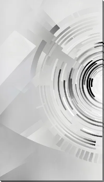 Постер Серая абстракция №63