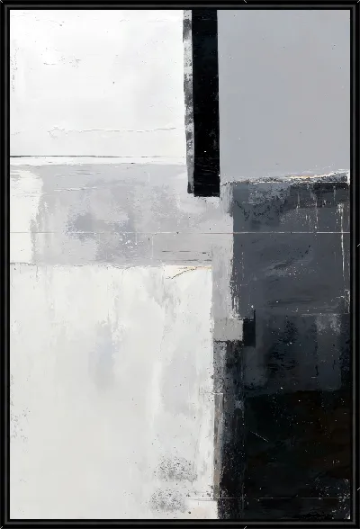 Картина Серая абстракция №64