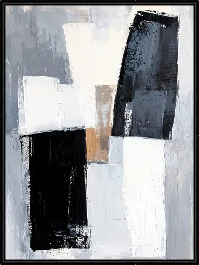 Картина Серая абстракция №88