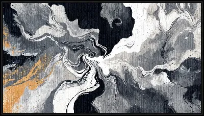 Картина Серая абстракция №92