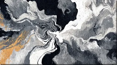 Картина маслом Серая абстракция №92