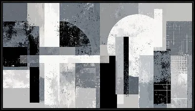 Картина Серая абстракция №97