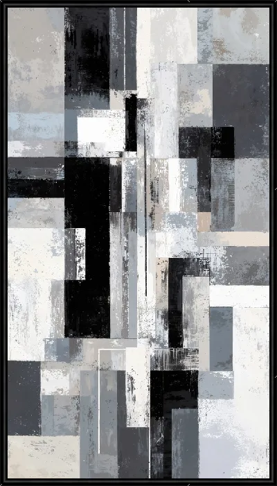 Картина Серая абстракция №108