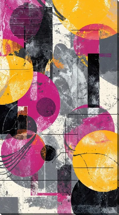 Картина маслом В стиле абстракции №14