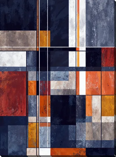 Картина маслом В стиле абстракции №18