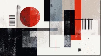 Картина маслом В стиле абстракции №21