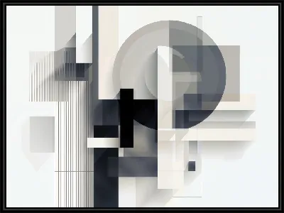 Картина В стиле абстракции №25