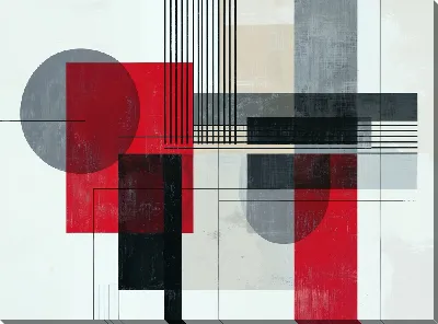 Картина маслом В стиле абстракции №27