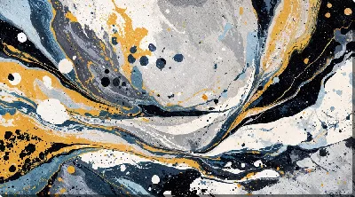 Картина маслом В стиле абстракции №38