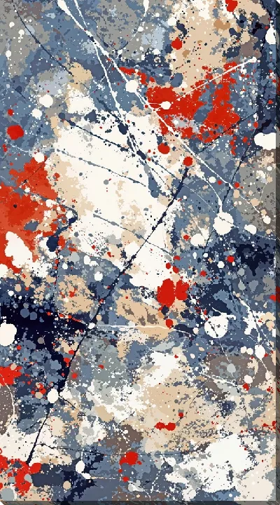 Картина маслом В стиле абстракции №39