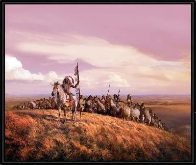 Картина Индейцы (The Indians)