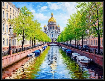 Картина Канал Санкт-Петербурга