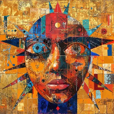 Плакат Арт колючка