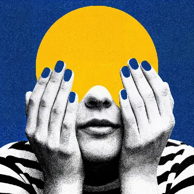 Плакат Желтый разум