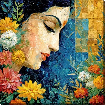 Картина маслом Успокоение