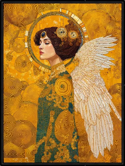 Картина Дама с крыльями