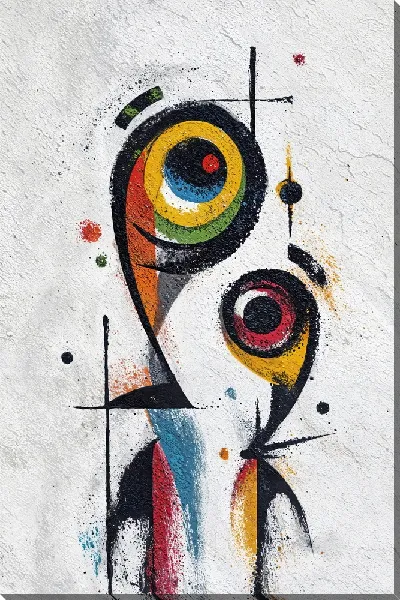 Картина маслом Абстрактная арт композиция