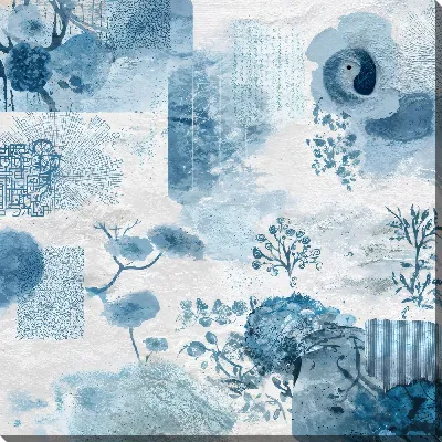 Картина маслом Магия синего