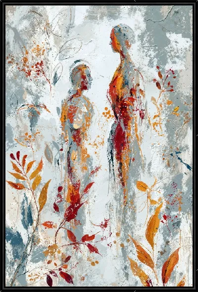 Картина Глядя на силуэт