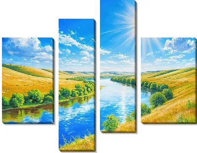 Жаркий день над рекой