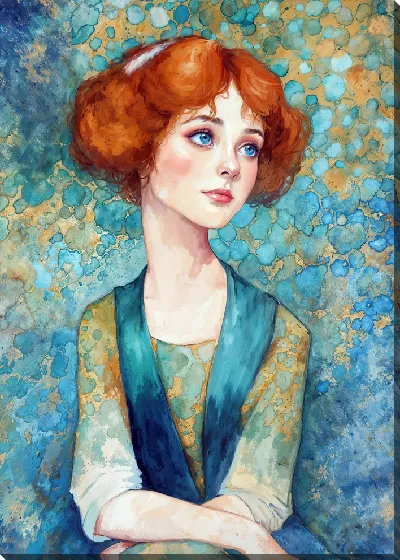 Картина маслом Нежность глаз