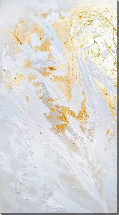Картина маслом Золотая абстракция №7