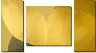 Модульная картина Золотая абстракция №9
