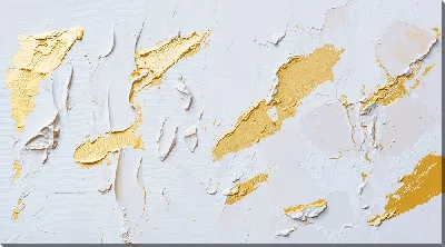 Картина маслом Золотая абстракция №15
