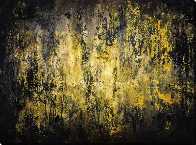 Картина маслом Золотая абстракция №16