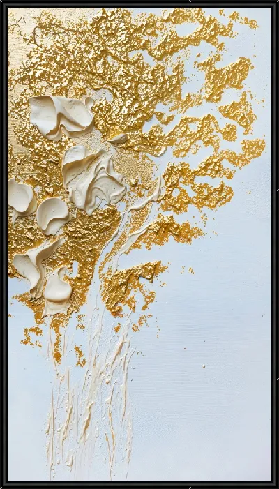 Картина Золотая абстракция №19
