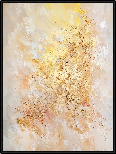 Картина Золотая абстракция №30