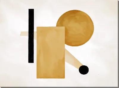 Картина маслом Золотая абстракция №38