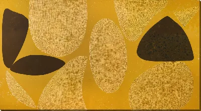 Картина маслом Золотая абстракция №40