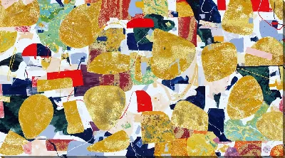 Картина маслом Золотая абстракция №45