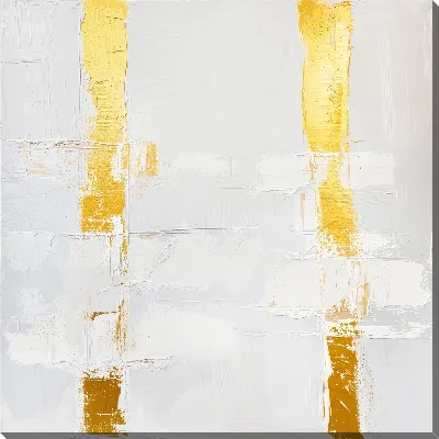 Картина маслом Золотая абстракция №47