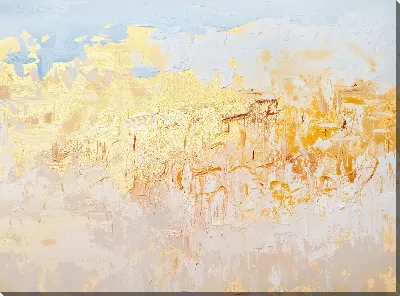 Картина маслом Золотая абстракция №61