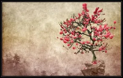 Картина Сакура (Oriental cherry) №3