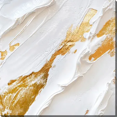 Картина маслом Золотая абстракция №101