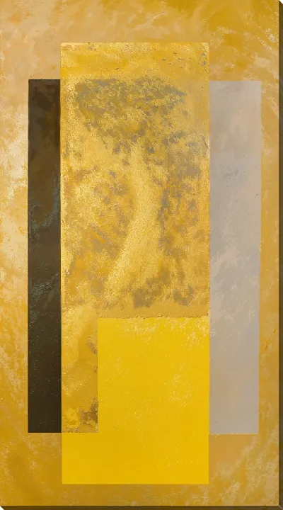 Картина маслом Золотая абстракция №112